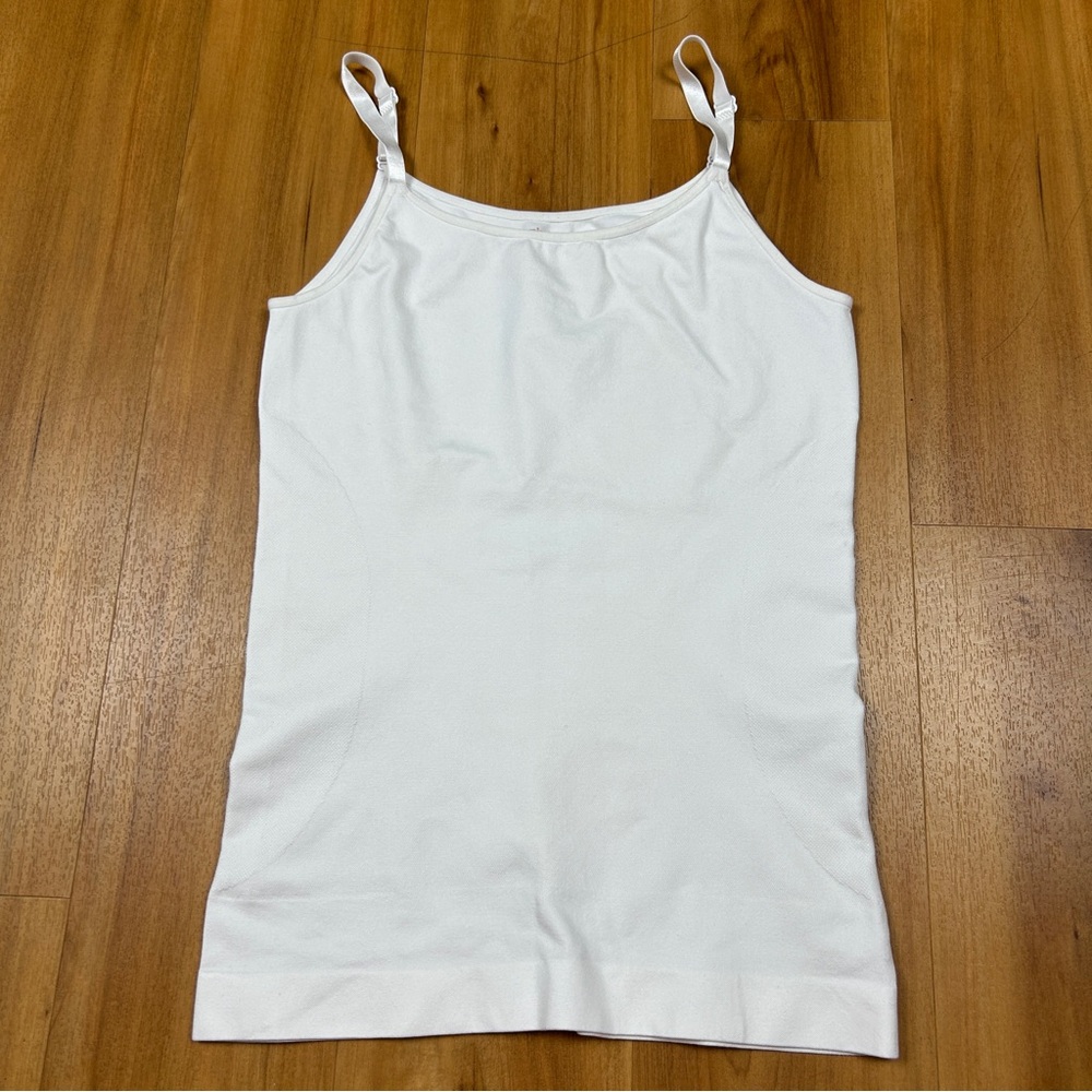 Shapermint‎ White Shapewear Cami XL Seamless Smoothing Tank Top